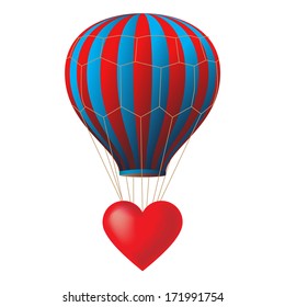Vector heart patten paper background