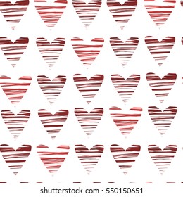 vector heart pattern designed for valentine's day, backgrounds, cards, wallpapers, wrapping paper and etc.