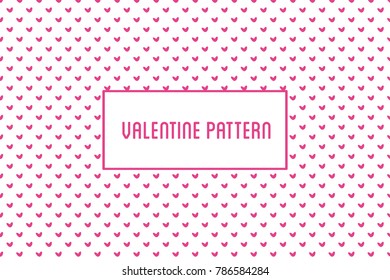 Vector heart seamless pattern. St Valentine design of hearts hand drawn art icons.