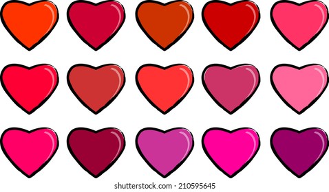 vector heart shape