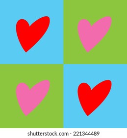 vector heart shape