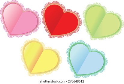  vector heart shape