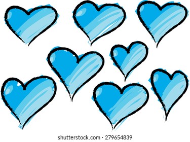  vector heart shape