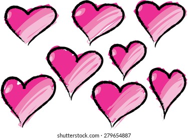  vector heart shape