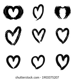 Heart Brush Vector Images, Stock Photos & Vectors | Shutterstock