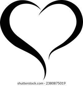 vector, heart, shape, symbol, set, white, sign, sketch, print, grunge, art, wedding, romantic, decor, holiday, style, decorative, decoration, day, abstract, background, black, brush, celebration, coll