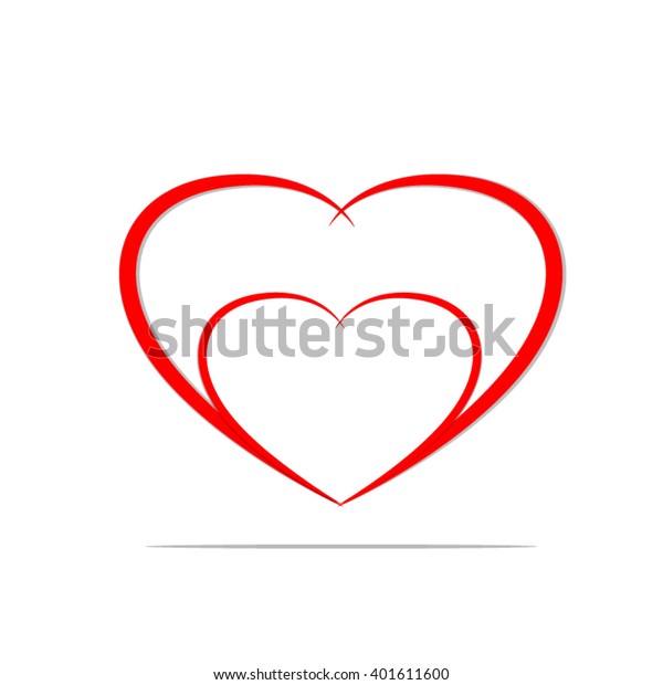 Vector Heart Symbol Stock Vector (Royalty Free) 401611600