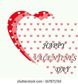 Vector of heart symbol or icon