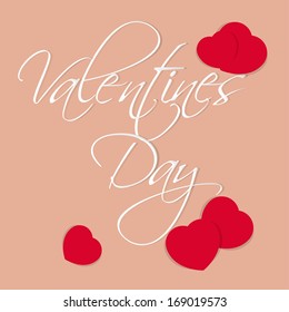 vector heart Valentines Day