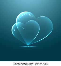 vector, heart, valentine's day