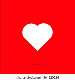 Vector heart. Valentines day