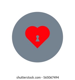 Vector heart. Valentines day
