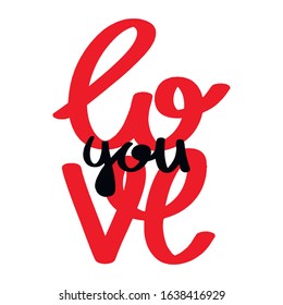 Vector heart. Valentine's day graphic