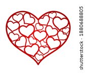 Vector heart. Valentine