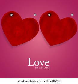 Vector heart for your design. Best choice