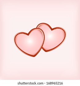 vector hearts
