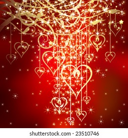 Vector hearts
