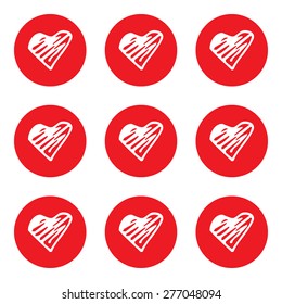 Vector hearts