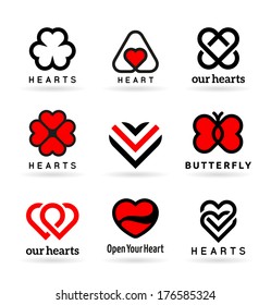 Vector Hearts (3)