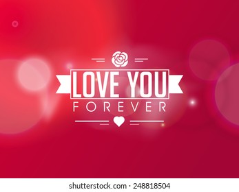 Vector hearts background for valentine's day 