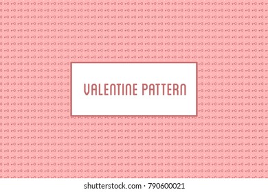 Vector hearts and flowers pattern. Design of hand drawn objects for St. Valentine's day, wedding