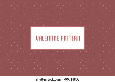 Vector hearts and flowers pattern. Design of hand drawn objects for St. Valentine's day, wedding