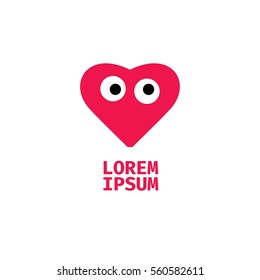 Vector hearts. Happy Valentine's Day. 14 February. Illustration.  