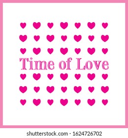 Vector hearts pattern. icons and illustrations. Backgrounds