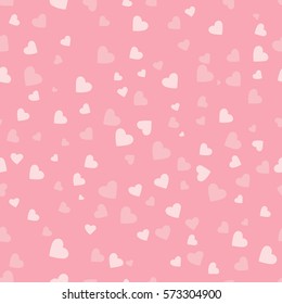 vector hearts. seamless pattern. heart background