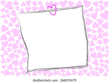 Vector hearts set