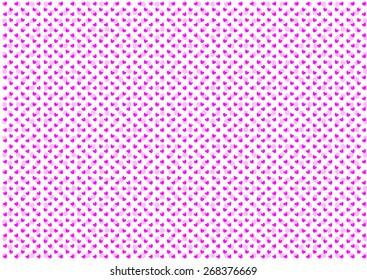Vector hearts set