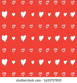 Vector hearts set. hand drawn icons and illustrations.