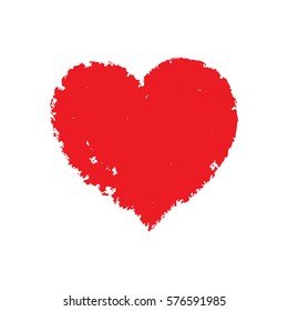 Vector hearts set. Hand drawn