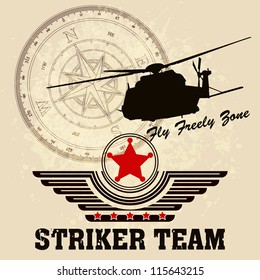 Vector Helicopter / Flying Academy Emblems