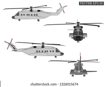 
Vector helicopter for soldiers