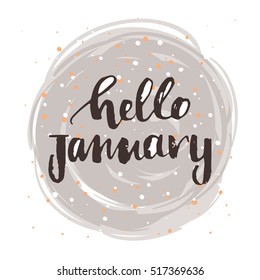 Vector Hello  January Poster 