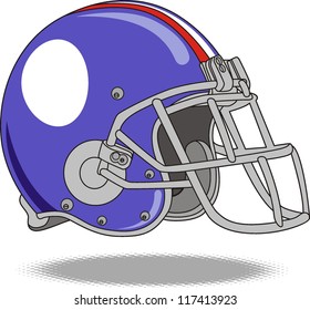  vector helmet american football