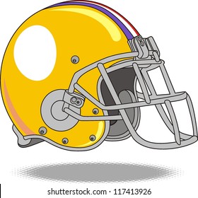  vector helmet american football