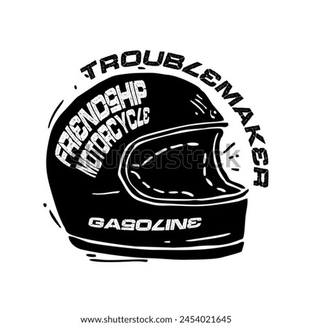 vector helmet design for t shirt or your brand
