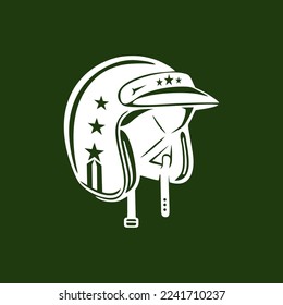 vector helmet. great to use for your helmet advertisement