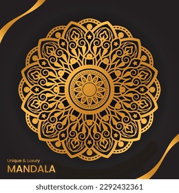 vector henna mandala pattern with depend on circle. tattoo fashion design 