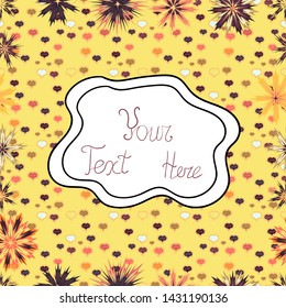 Vector Henna style. Border Indian paisley patten. Can be used for greeting business card background, coloring book, backdrop, textile. Ethnic Mandala towel. Seamless ornament print.
