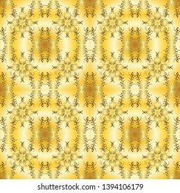 Vector Henna style. Seamless ornament print. Can be used for greeting business card background, coloring book, backdrop, textile. Border Indian paisley patten. Ethnic Mandala towel.