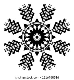 Vector Henna Tattoo style. Hand drawn background. Ethnic Mandala ornament, circular decorative element. Can be used for coloring book, greeting card, phone case print, etc. Vector illustration EPS10