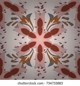 Vector Henna tattoo style. Indian floral paisley medallion pattern. Ethnic Mandala ornament. Can be used for textile, greeting card, coloring book, phone case print.