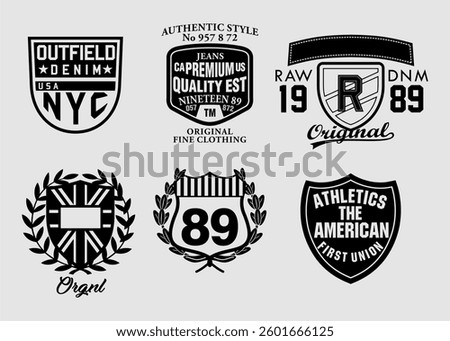 Vector heraldic set of illustration in vintage style with shield, crown, different beasts and knight helmet for design