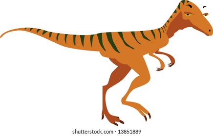 Vektorhererasaurus-Design: Dinosaurier-Serie