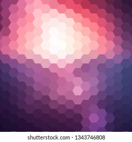vector hexagon background.  geometric design. layout for presentation 