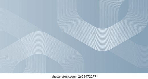 Vector hexagon lines on gray background. Geometric stripe line art design good abstract modern nice