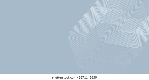Vector hexagon lines on gray background. Geometric stripe line future modern nice nautral